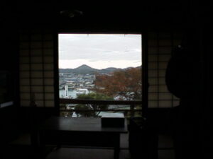 千光寺山中腹にある志賀直哉旧居