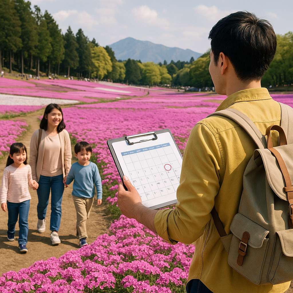 【2026年版】羊山公園・芝桜の丘を家族で満喫！見頃・アクセス・楽しみ方がひと目でわかる完全ガイド