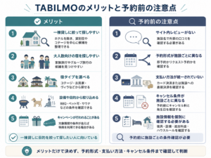 TABILMOのメリットと注意点