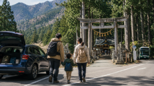 三峯神社へ子連れで行く所要時間とアクセス