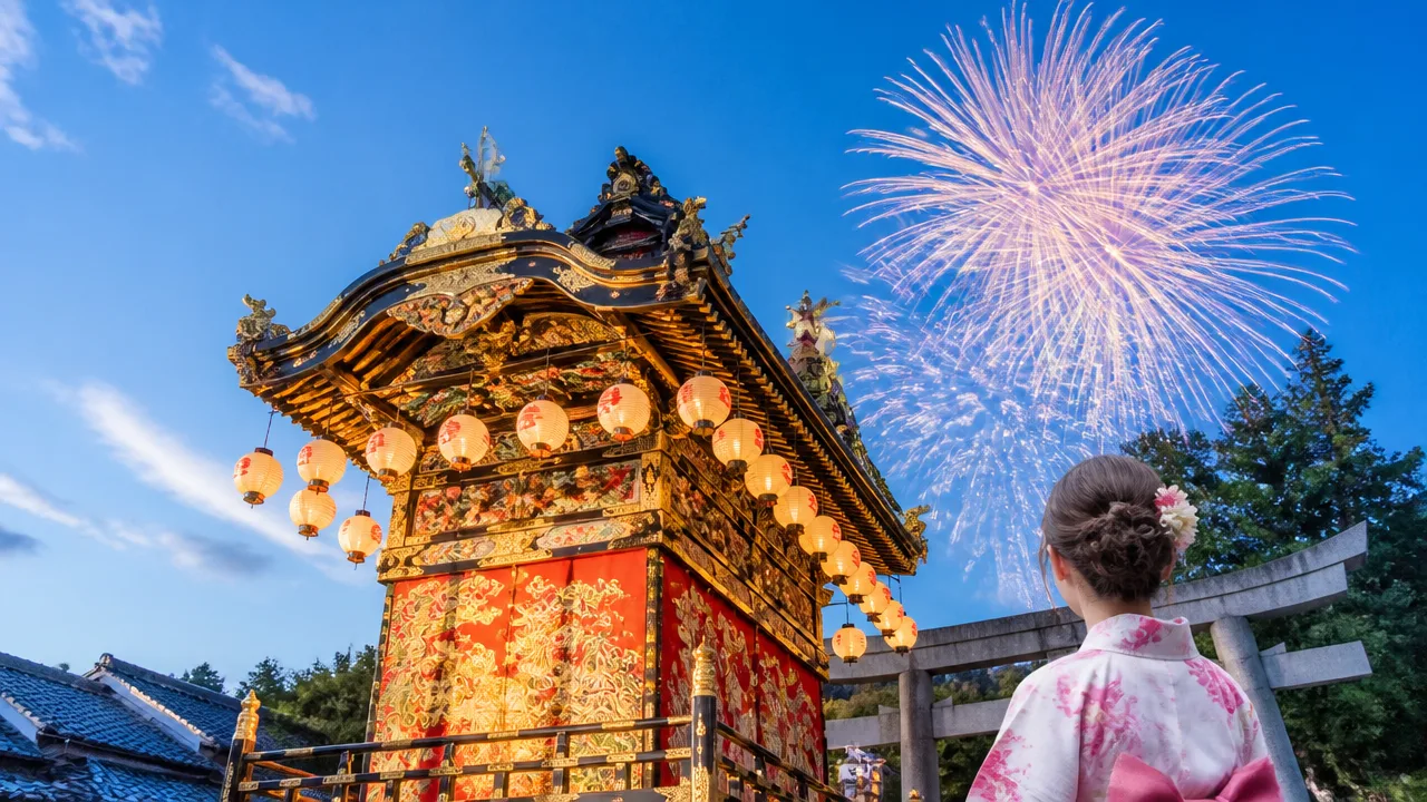 秩父夜祭の花火を家族で楽しむための時間・見どころ・観覧ポイント
